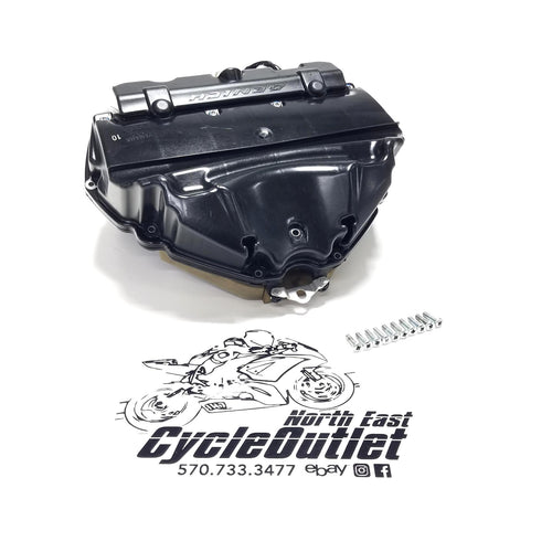 2013 08-16 YAMAHA YZF R6 OEM AIRBOX AIR INTAKE FILTER BOX W TOP INJECTORS *READ