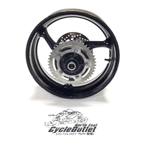 2009 08-09 GSXR750 GSXR600 GSXR 750 600 OEM REAR WHEEL BACK RIM ROTOR HUB * BOV