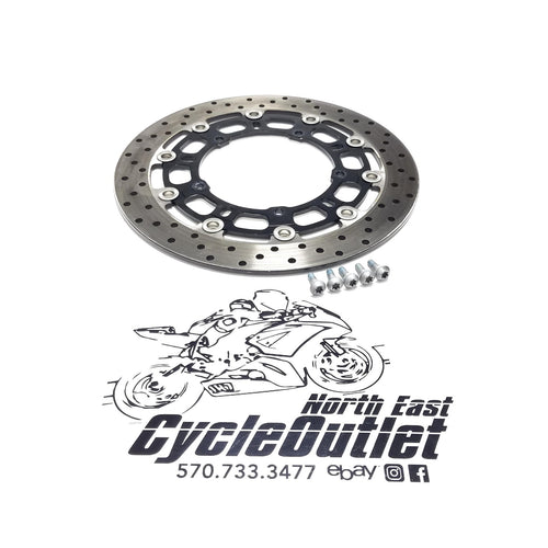 2014 08-16 YAMAHA YZF R6 OEM FRONT BRAKE DISC ROTOR